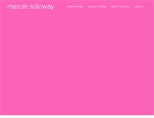 Tablet Screenshot of marciesoloway.com